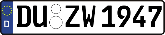 DU-ZW1947