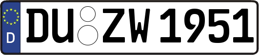 DU-ZW1951