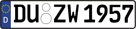 DU-ZW1957