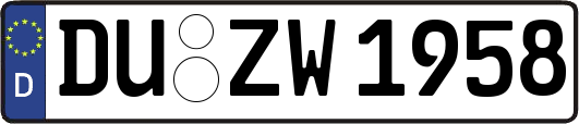 DU-ZW1958