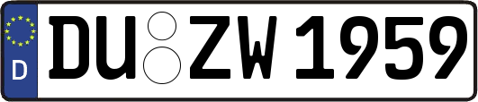 DU-ZW1959
