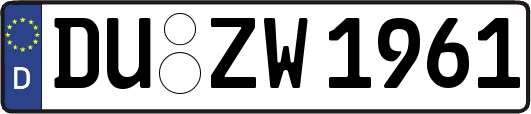 DU-ZW1961