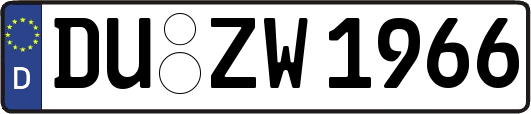 DU-ZW1966
