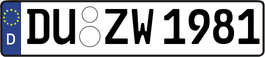 DU-ZW1981