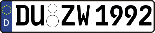 DU-ZW1992