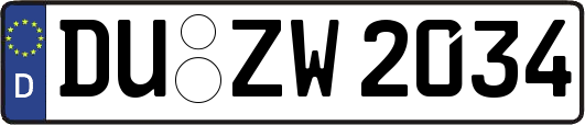 DU-ZW2034