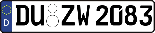DU-ZW2083