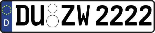 DU-ZW2222