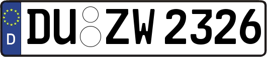 DU-ZW2326