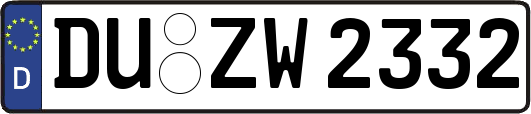 DU-ZW2332