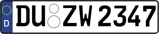 DU-ZW2347