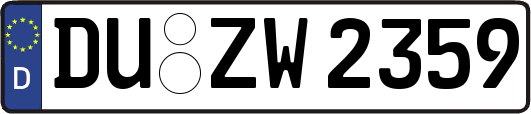 DU-ZW2359
