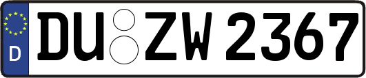 DU-ZW2367