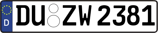 DU-ZW2381