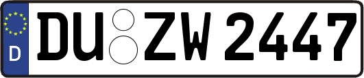 DU-ZW2447