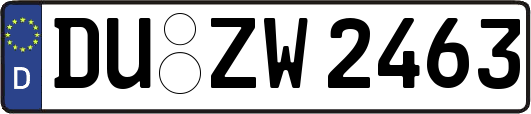 DU-ZW2463