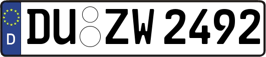 DU-ZW2492