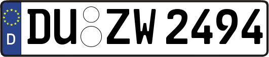 DU-ZW2494