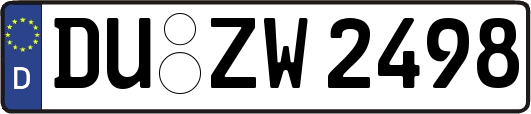 DU-ZW2498