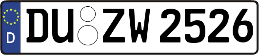 DU-ZW2526