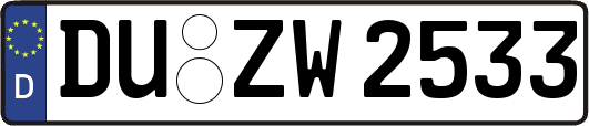 DU-ZW2533