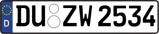 DU-ZW2534