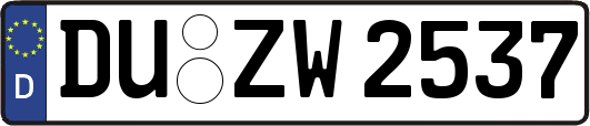 DU-ZW2537
