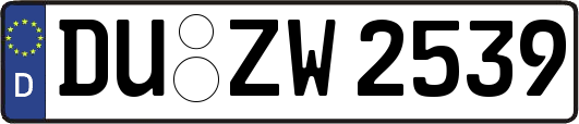 DU-ZW2539
