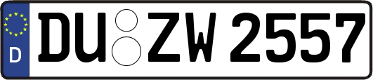 DU-ZW2557