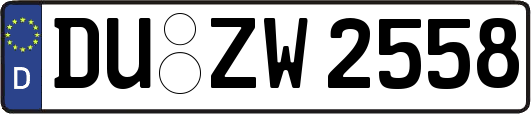 DU-ZW2558