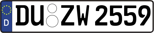 DU-ZW2559