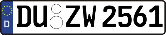 DU-ZW2561