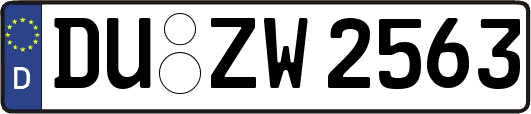 DU-ZW2563