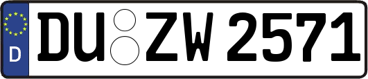 DU-ZW2571