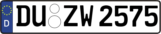DU-ZW2575
