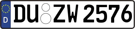 DU-ZW2576