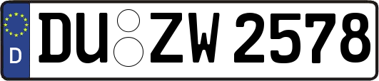 DU-ZW2578