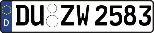 DU-ZW2583
