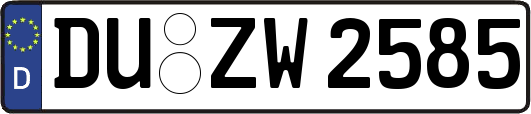 DU-ZW2585