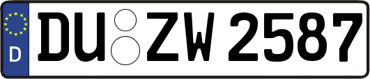 DU-ZW2587