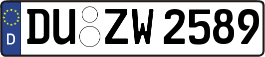 DU-ZW2589