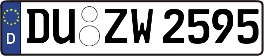 DU-ZW2595