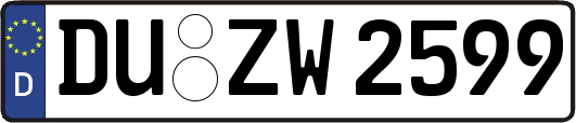 DU-ZW2599