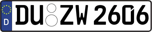 DU-ZW2606