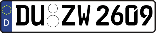 DU-ZW2609