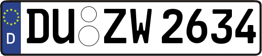 DU-ZW2634