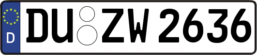 DU-ZW2636