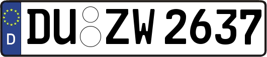DU-ZW2637