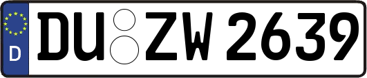 DU-ZW2639
