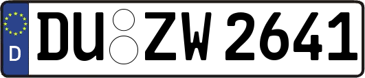 DU-ZW2641